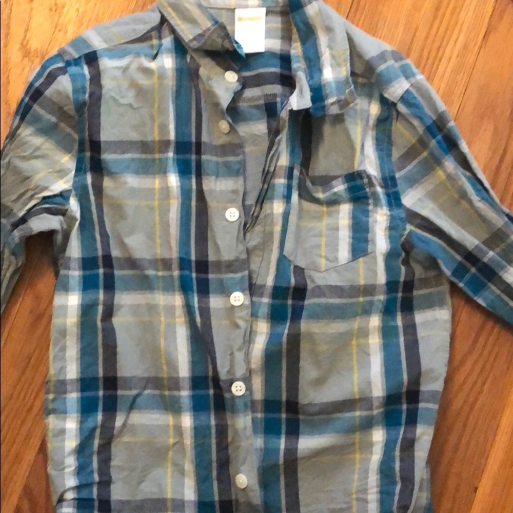Boys button up shirt
